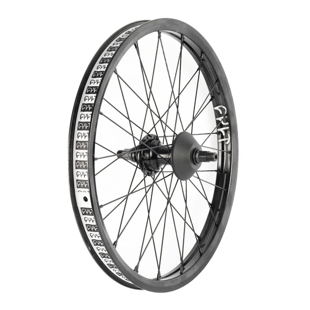 Cult Crew Hybrid V2 Freecoaster Wheel - Black - RHD