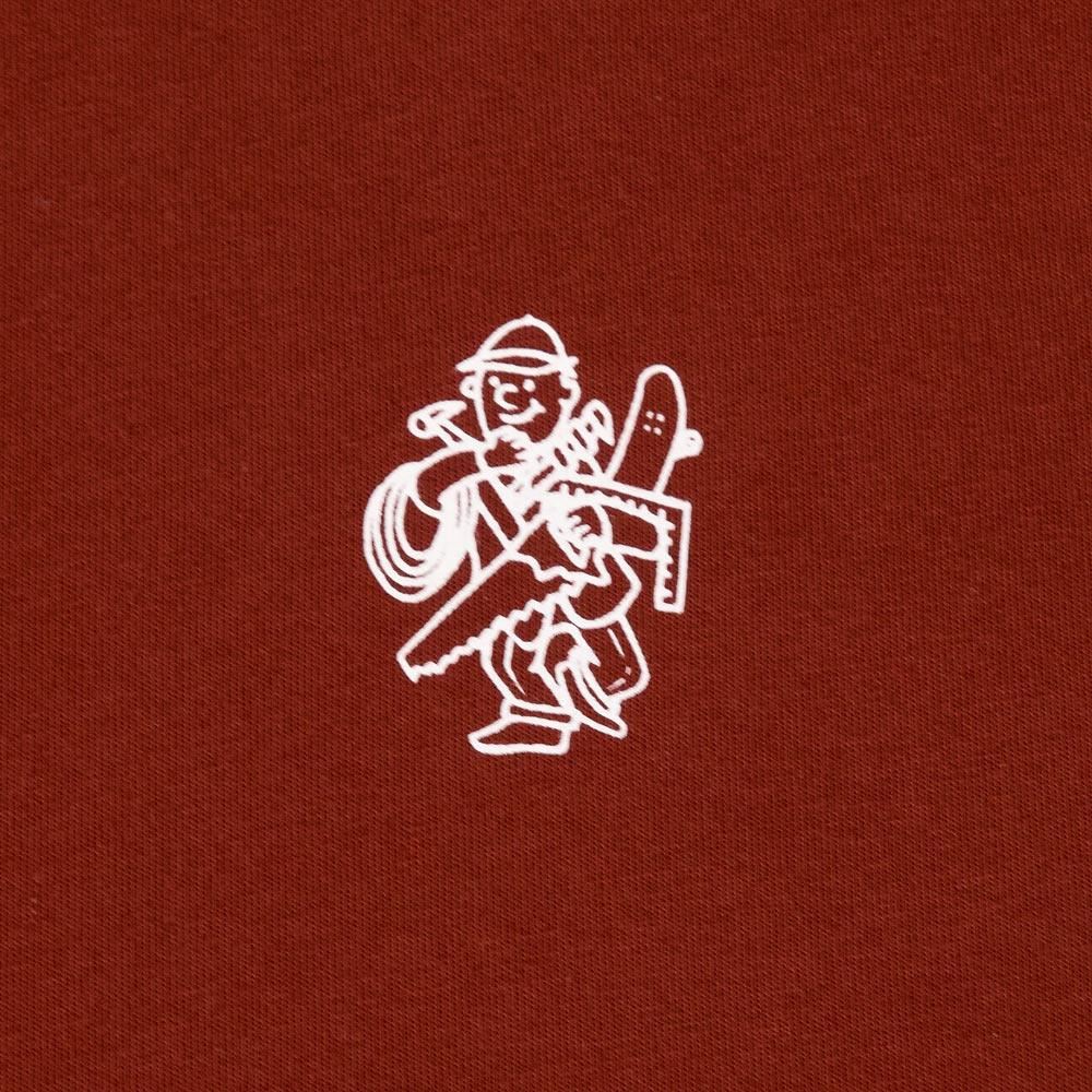 Dickies Scott City Long Sleeve T-Shirt - Fired Brick - Image 2