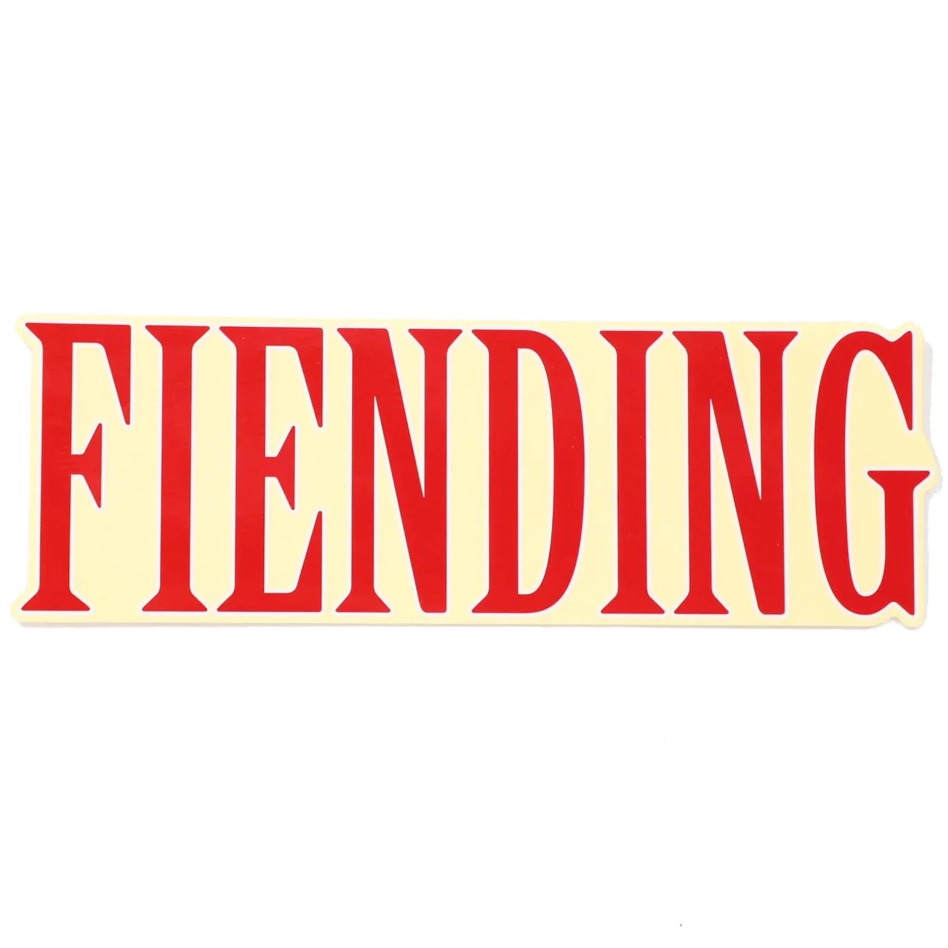Fiend Mills 12" Ramp Sticker