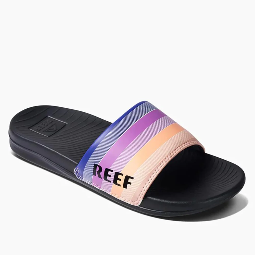Reef Womens One Slide - Retro Stripes - Image 2