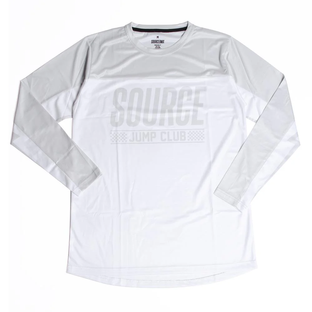 Source BMX x Jump Club Practice Race Jersey - White