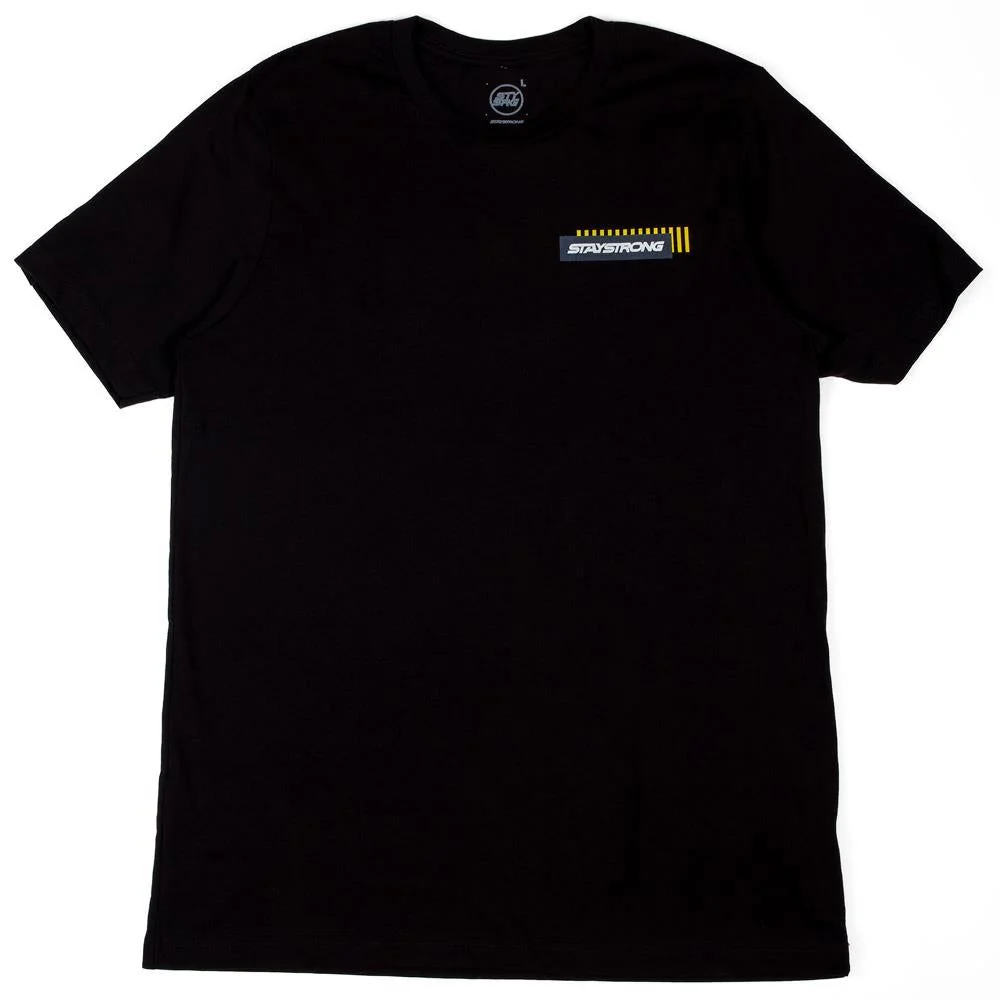 Stay Strong Block T-Shirt - Black - Image 2