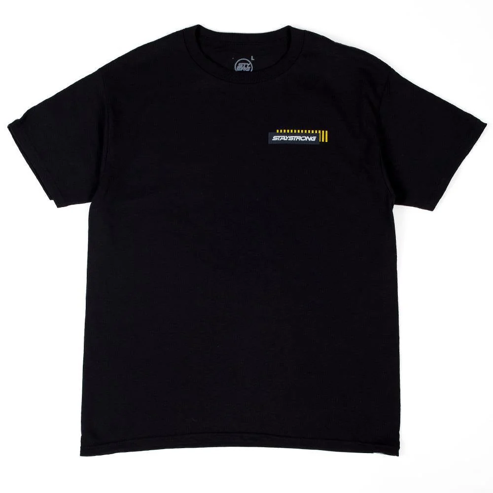 Stay Strong Block Youth T-Shirt - Black - Image 2