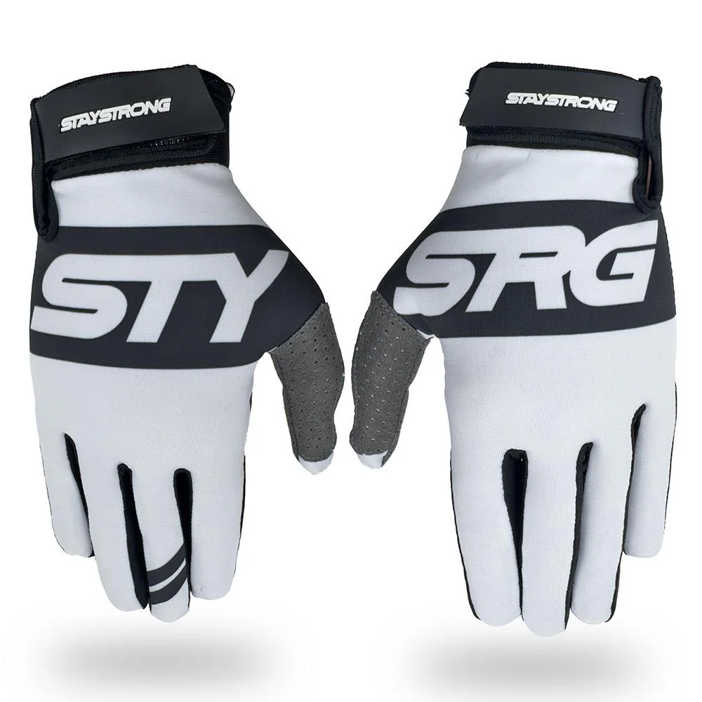 Stay Strong Classic Gloves - White