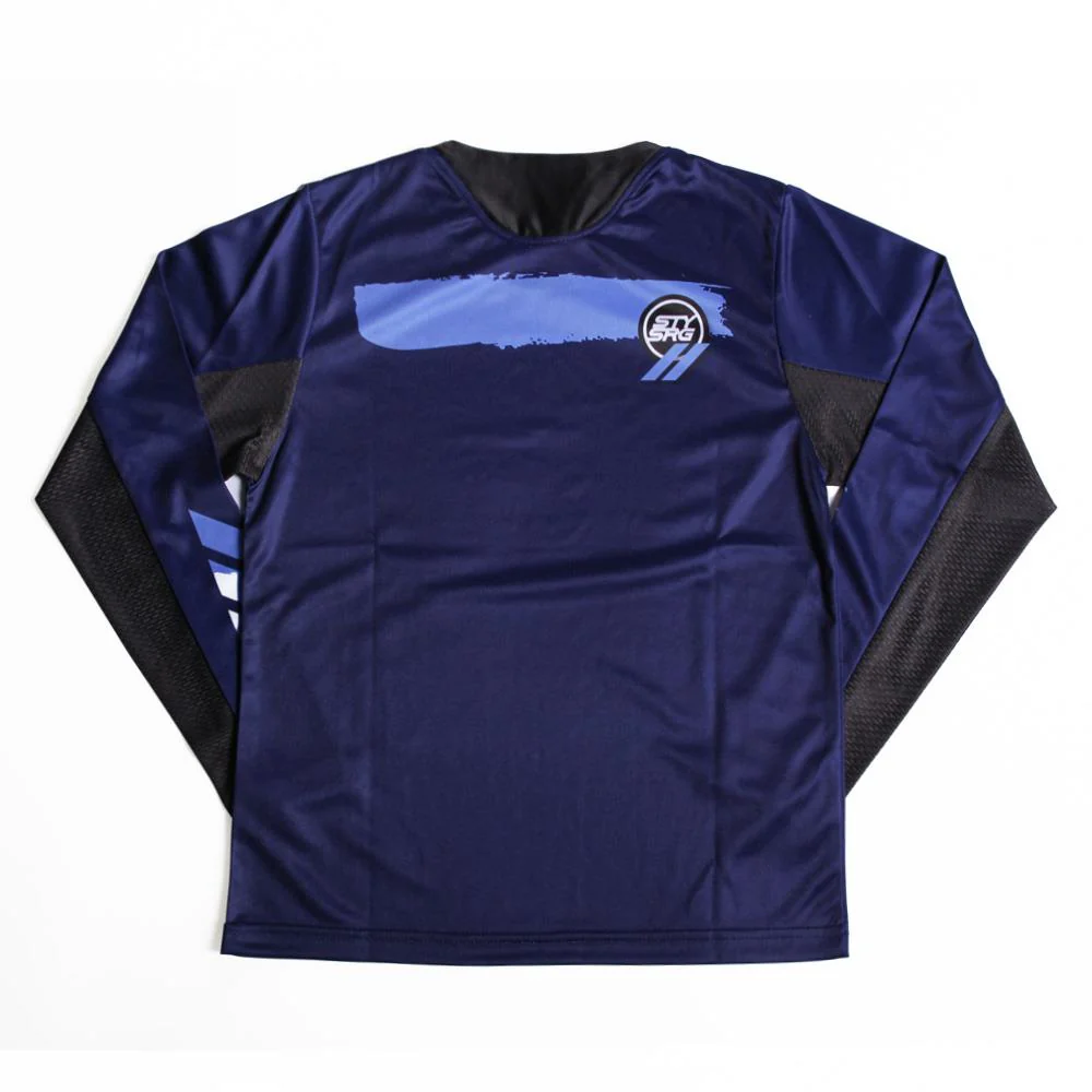 Stay Strong Paint Youth Race Jersey - Navy - Image 5