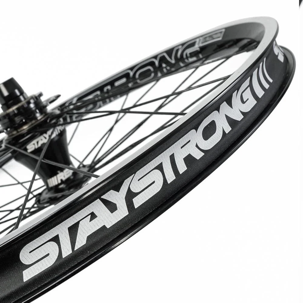 Stay Strong Reactiv 2 20" Race Wheelset - Black/ 1.75" - Image 6