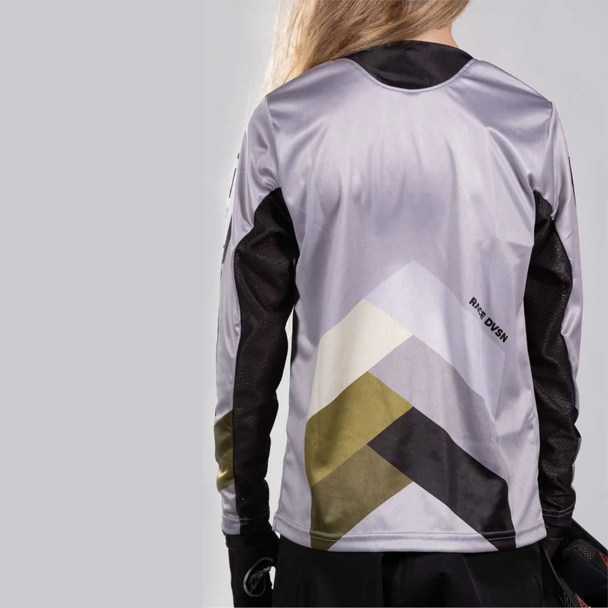 Stay Strong Youth Chevron Race Jersey - Grey - Image 2