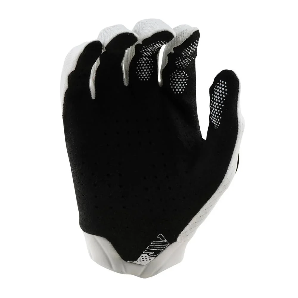 Troy Lee Air BMX Race Gloves - Mono White - Image 2