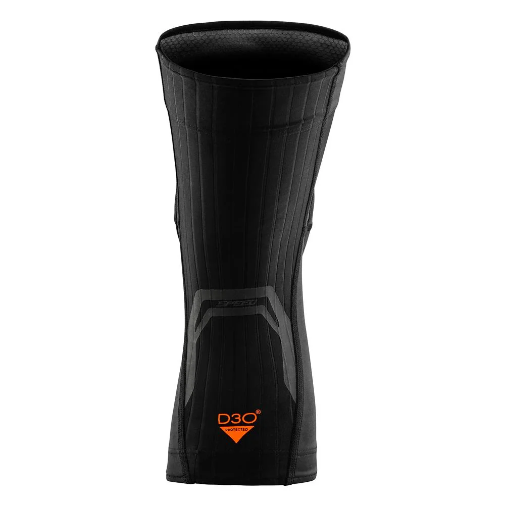 Troy Lee Speed Pro Knee Guards - Solid Black - Image 3