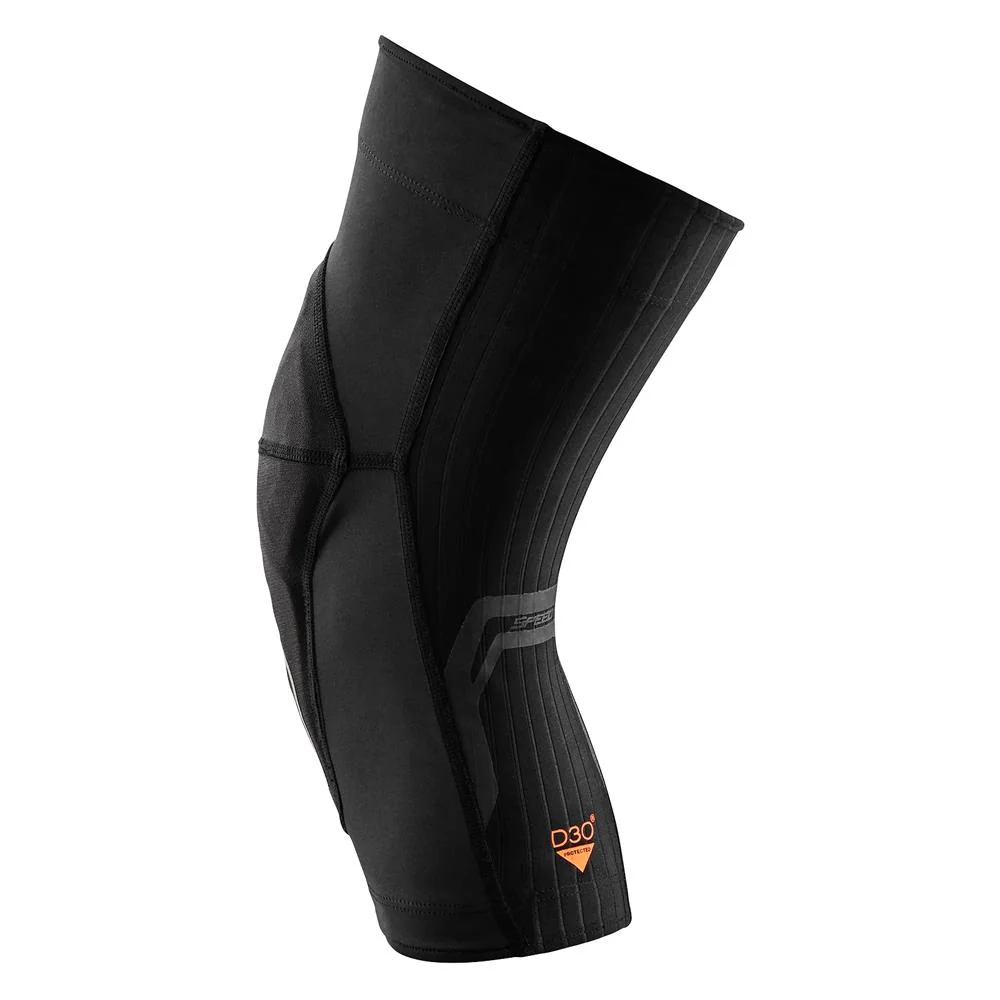 Troy Lee Speed Pro Knee Guards - Solid Black - Image 4