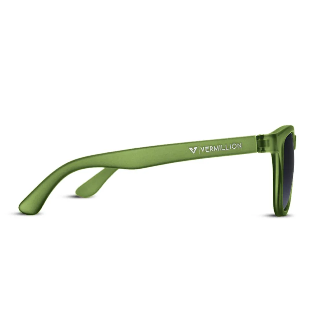 Vermillion Endy Sunglasses - Dan Foley Signature - Green/Black - Image 3