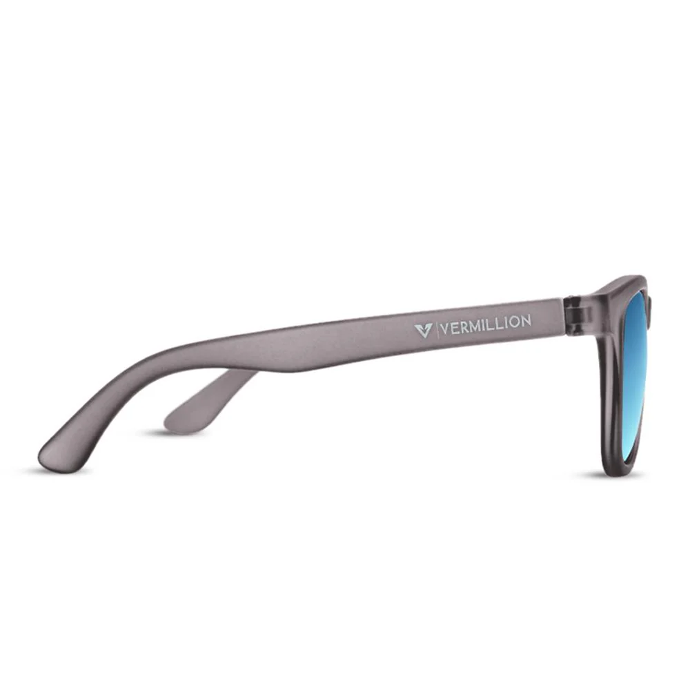 Vermillion Endy Sunglasses - Daniel Sandoval Signature - Grey/Light Blue - Image 3