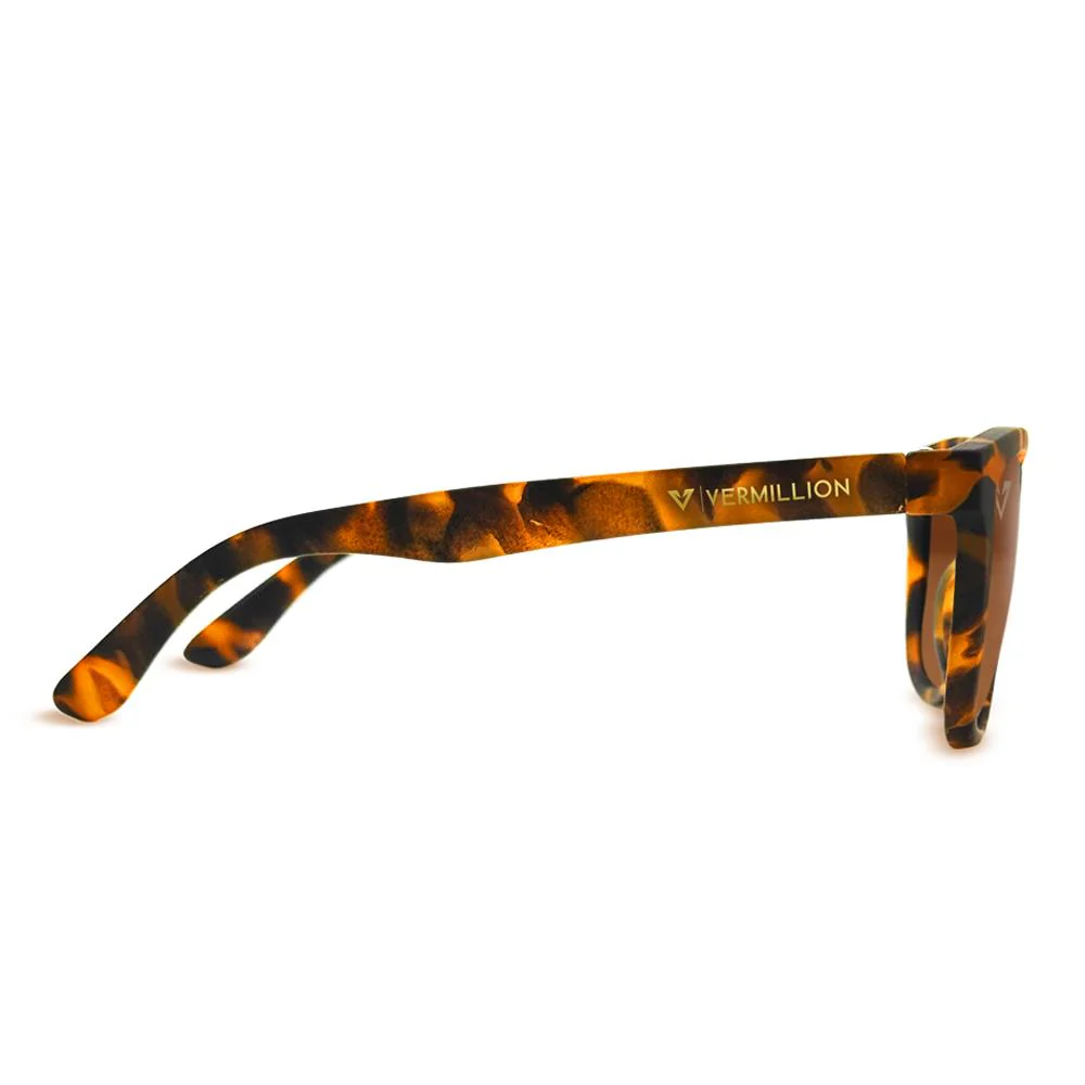 Vermillion Endy Sunglasses - Dennis Enarson Signature - Tortoise/Brown - Image 3