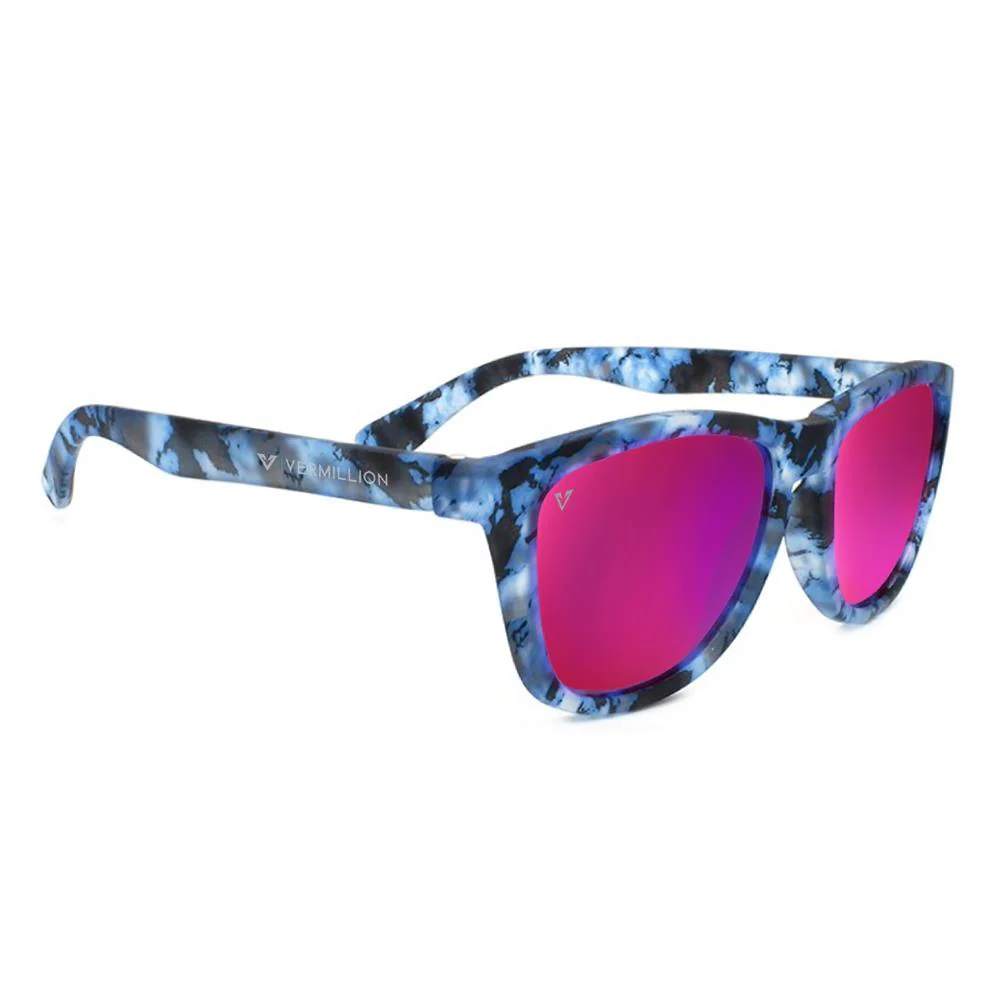 Vermillion Endy Sunglasses - Mike Varga Signature - Blue/Pink - Image 2